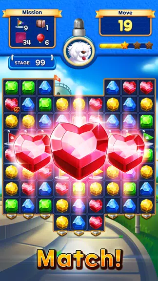 The Jewels City 2: Match 3 Ảnh chụp màn hình 2