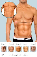 Man Fit Body Photo Editor: Abs Captura de tela 1