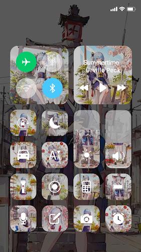 Wow Ayaka Theme - Icon Pack Schermafbeelding 3