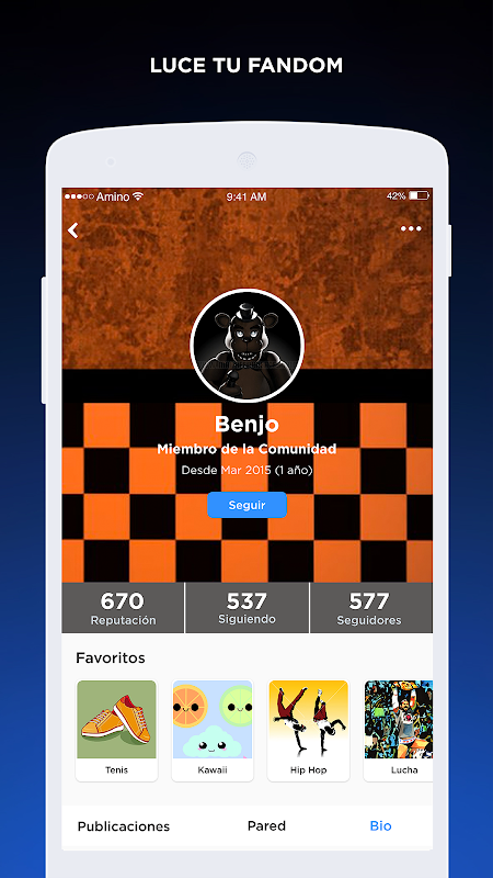 FNAF Amino en Español Zrzut ekranu 0