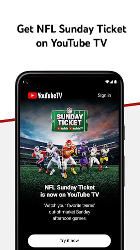 Schermata YouTube TV: Live TV & more 2