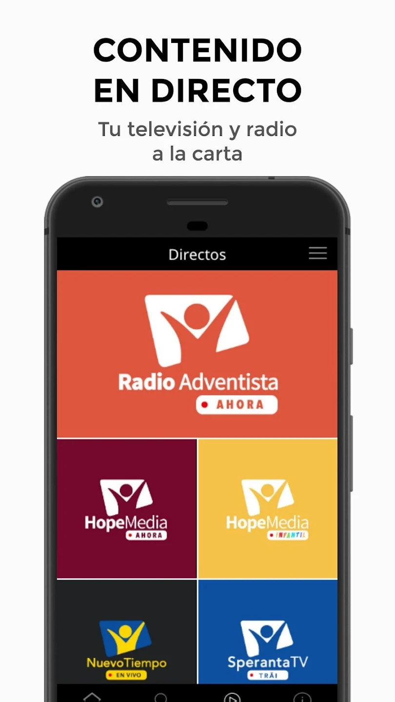 HopeMedia España Captura de tela 0