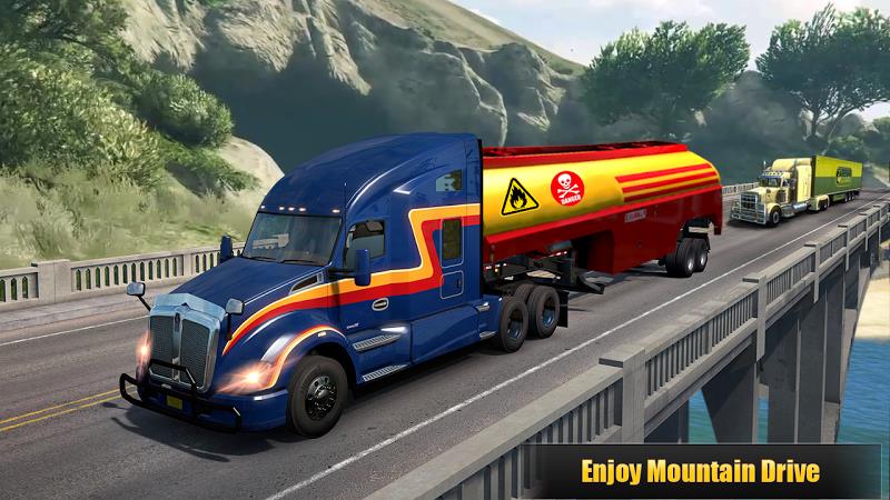 Truck Sim :Modern Tanker Truck Tangkapan skrin 3