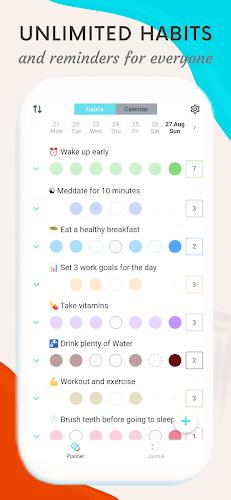 Habit Tracker Planner HabitYou Ekran Görüntüsü 1