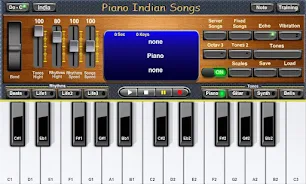 Piano India Songs Capture d'écran 1