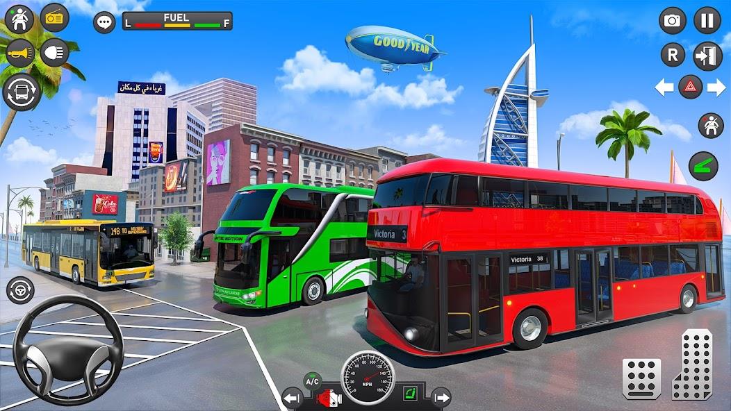 Coach Bus Simulator Games Mod Captura de pantalla 2