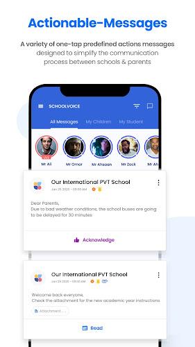 Schoolvoice - Your School App Schermafbeelding 1