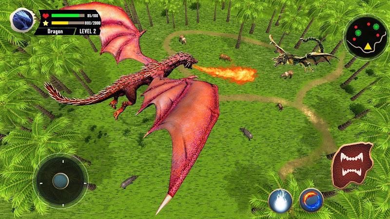 Flying Dragon Simulator Games应用截图第2张