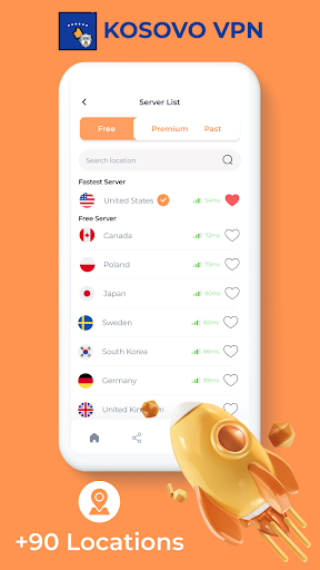 Kosovo VPN - Private Proxy Screenshot 2