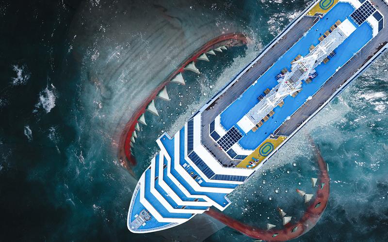 Schermata Megalodon shark fish eater 1