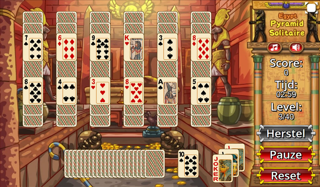 Egypt Pyramid Solitaire Zrzut ekranu 2