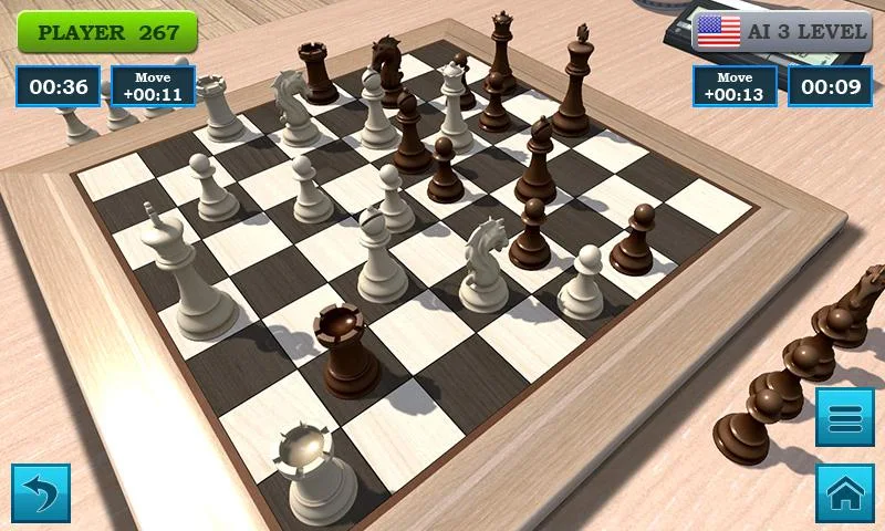 Chess Master 3D - chess offline free Tangkapan skrin 2