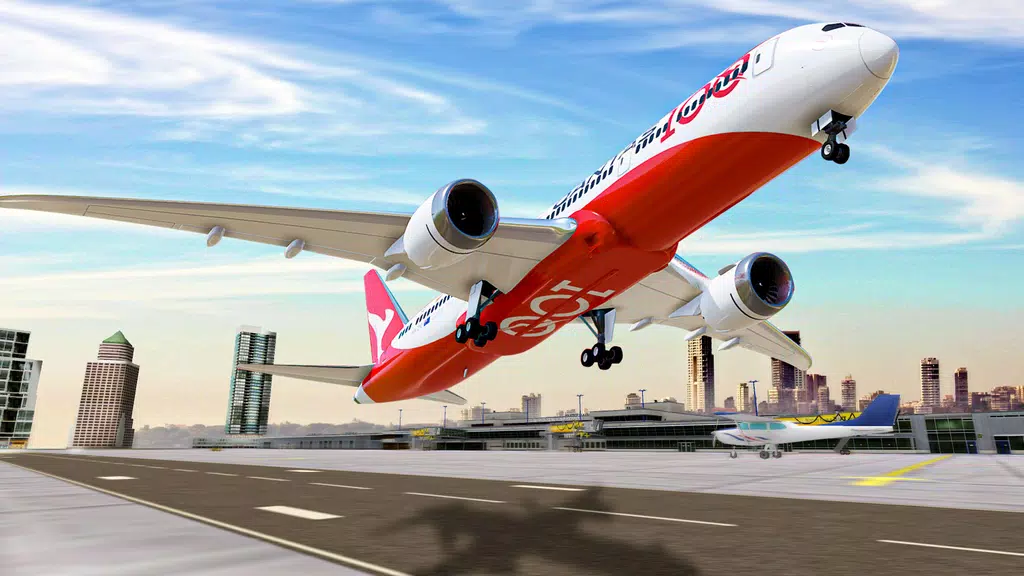 City Airplane Pilot Games ภาพหน้าจอ 1