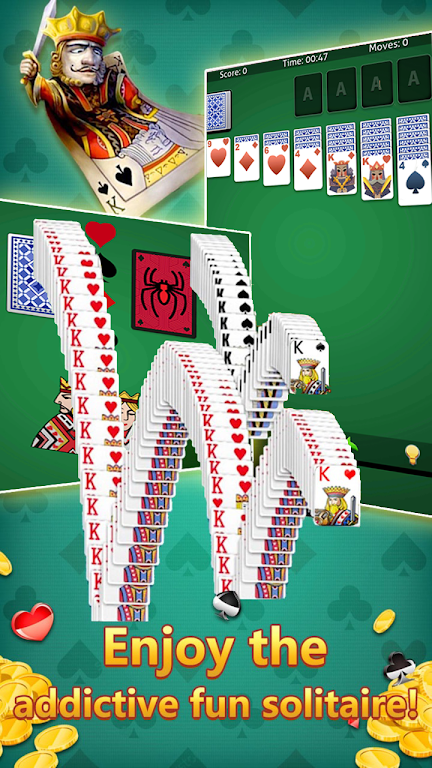 klondike solitaire :card shark Screenshot 2