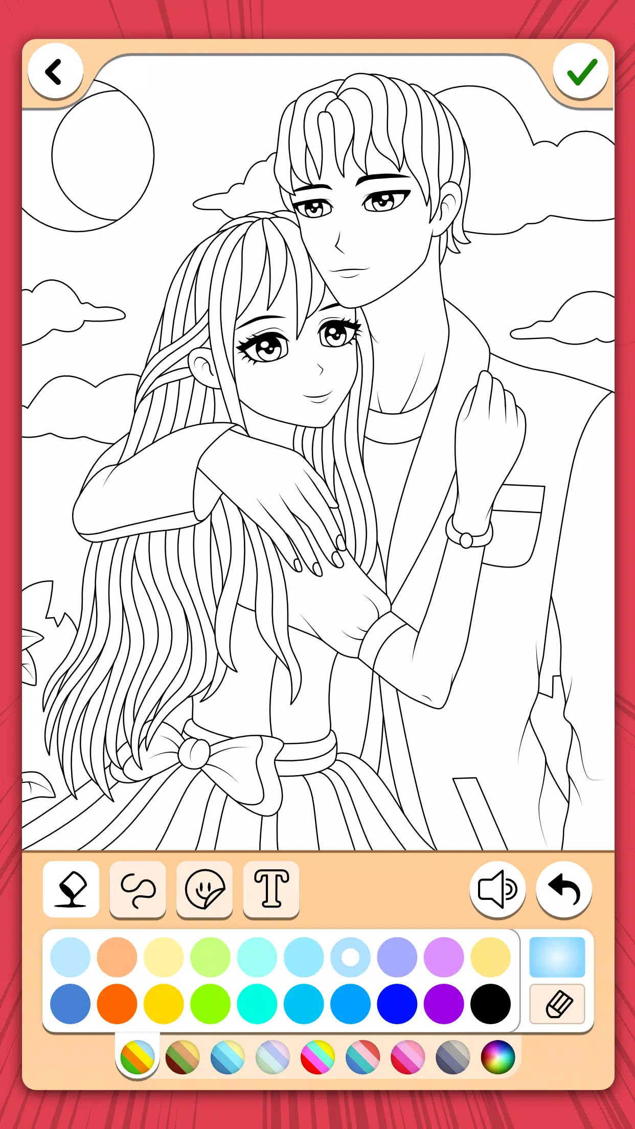 Manga Coloring Book應用截圖第2張