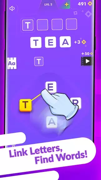 Word Hunter - Offline Word Puz スクリーンショット 0