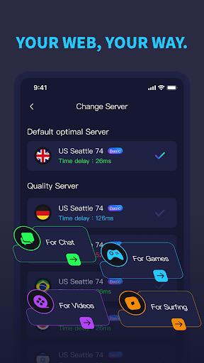 Barchat Proxy: PrivacyPro ภาพหน้าจอ 1