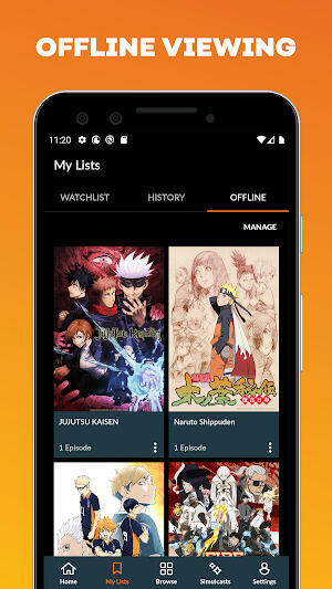 Crunchyroll Ảnh chụp màn hình 1