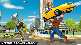 Black Monster Hero City Battle Ekran Görüntüsü 2