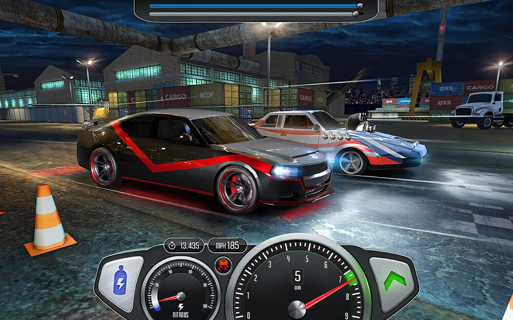 Top Speed: Drag & Fast Racing Mod Schermafbeelding 0