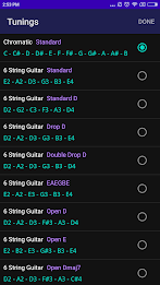 CarlTune - Chromatic Tuner Скриншот 3