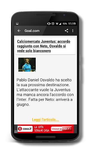 Schermata Bianconeri News - Unoff App 0