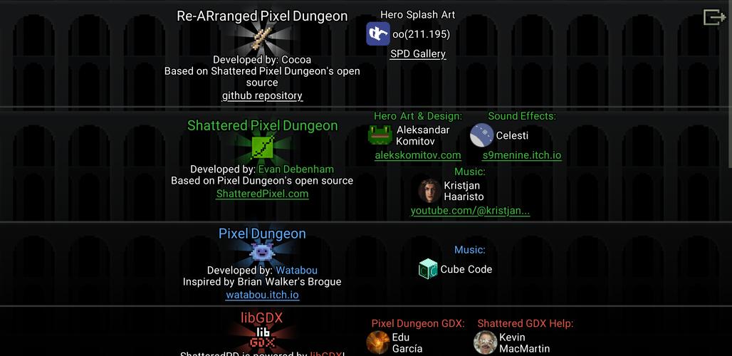 Rearranged Pixel Dungeon 스크린샷 1