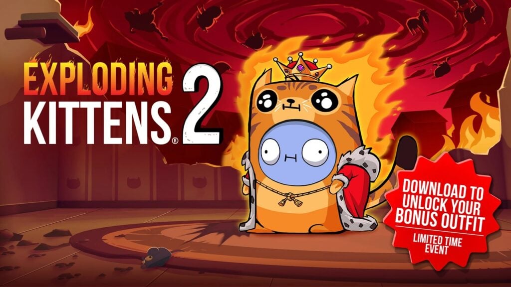 It’s Russian Roulette But With Cards And Cats! Exploding Kittens 2 Drops Today