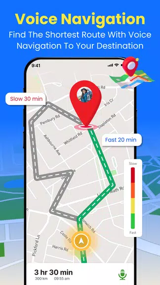 GPS Terra Mapa Navegação Captura de tela 1