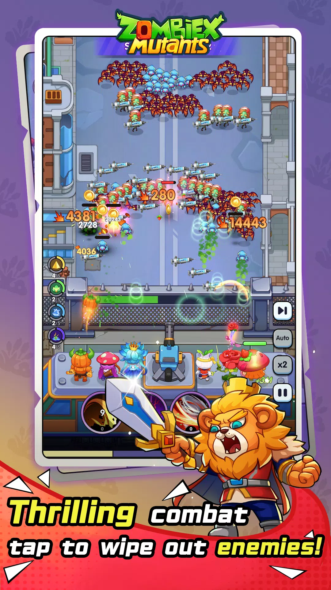 ZombieX Tangkapan skrin 0