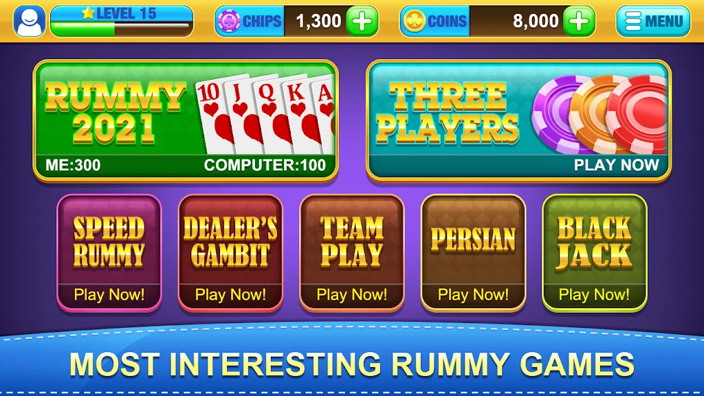 Schermata Rummy - Gin Rummy Card Games 0