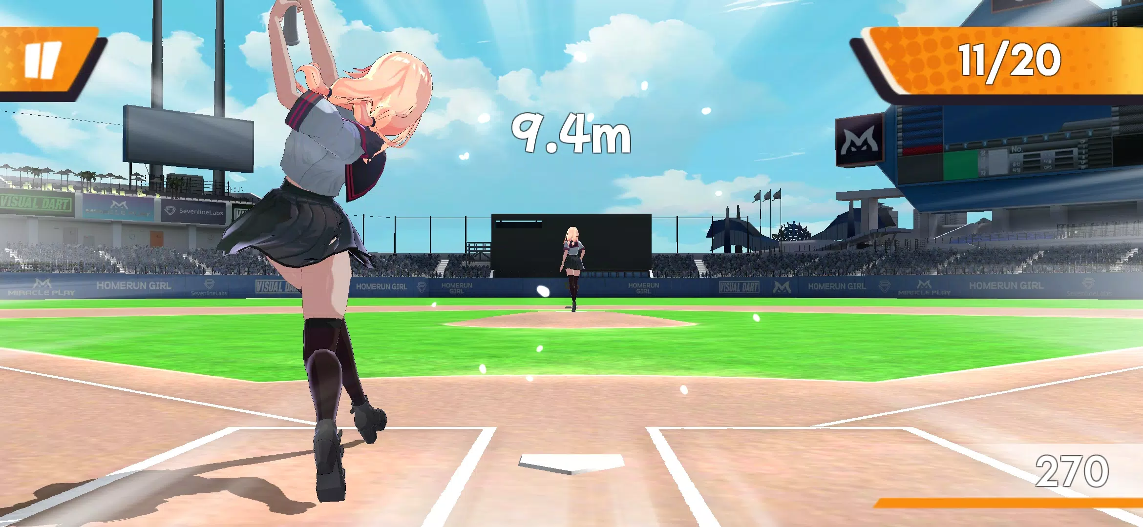 HomeRun Girl स्क्रीनशॉट 1