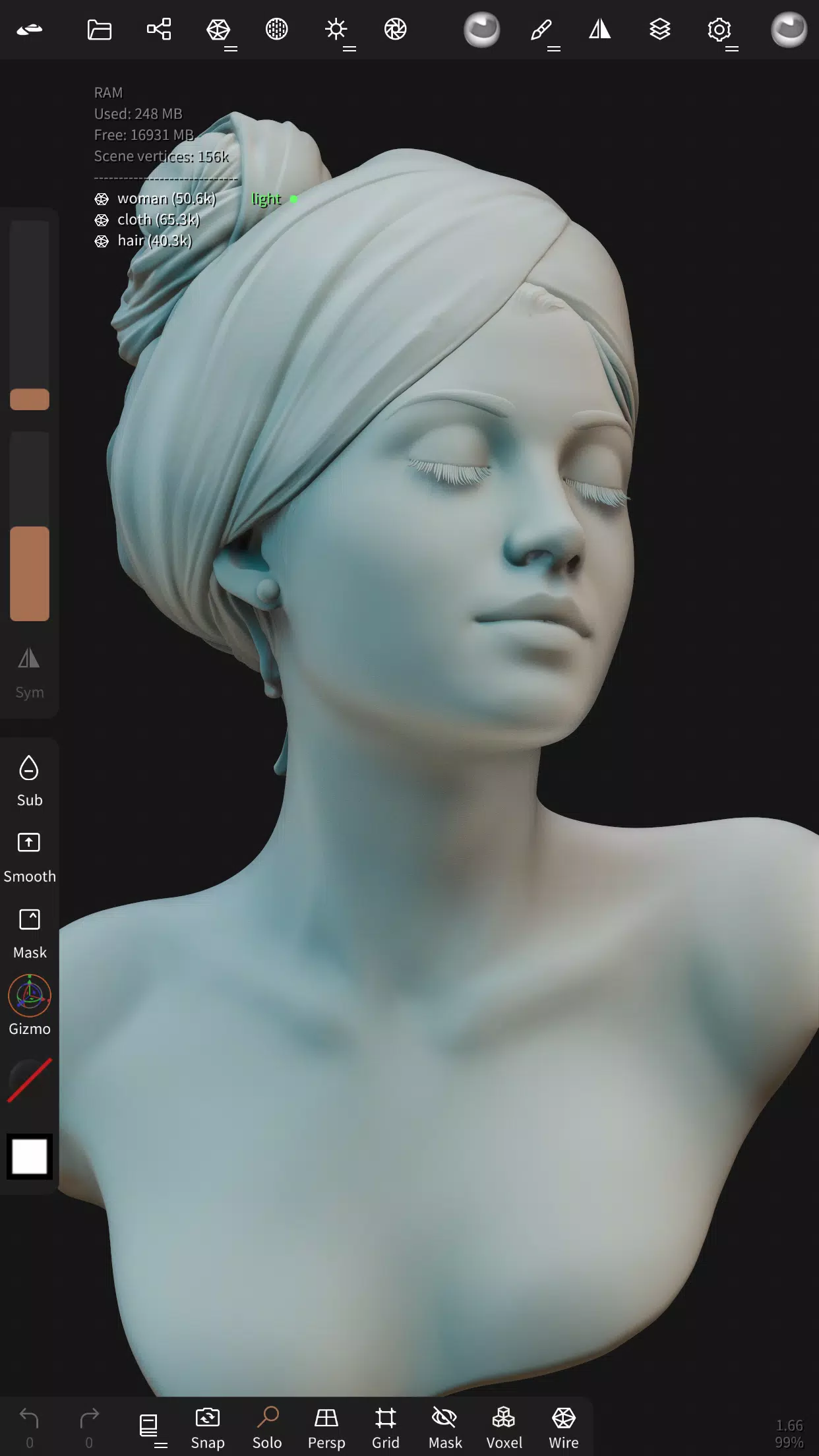 Nomad Sculpt スクリーンショット 2