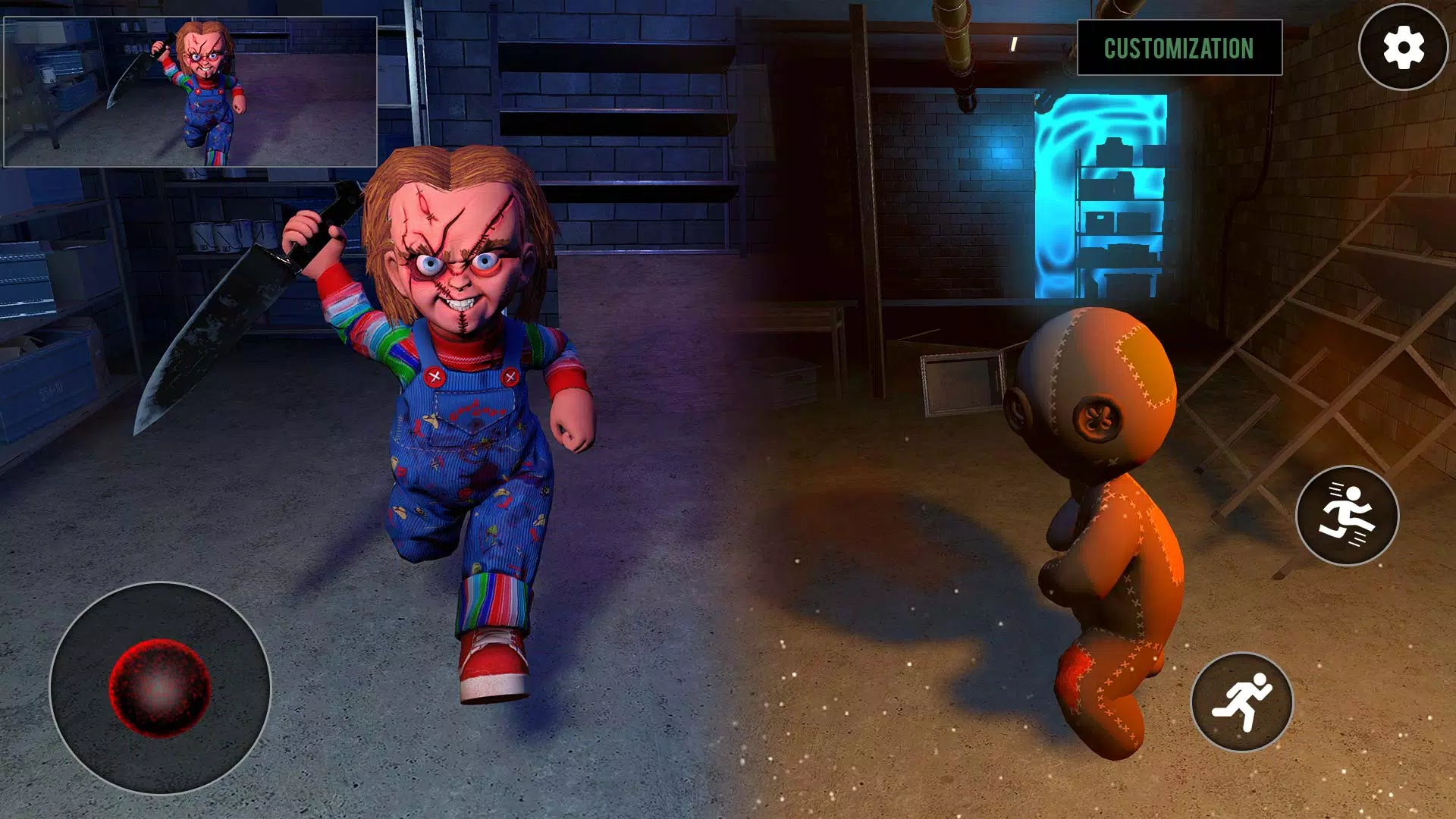 Chucky Doll Run Ghost House Capture d'écran 0