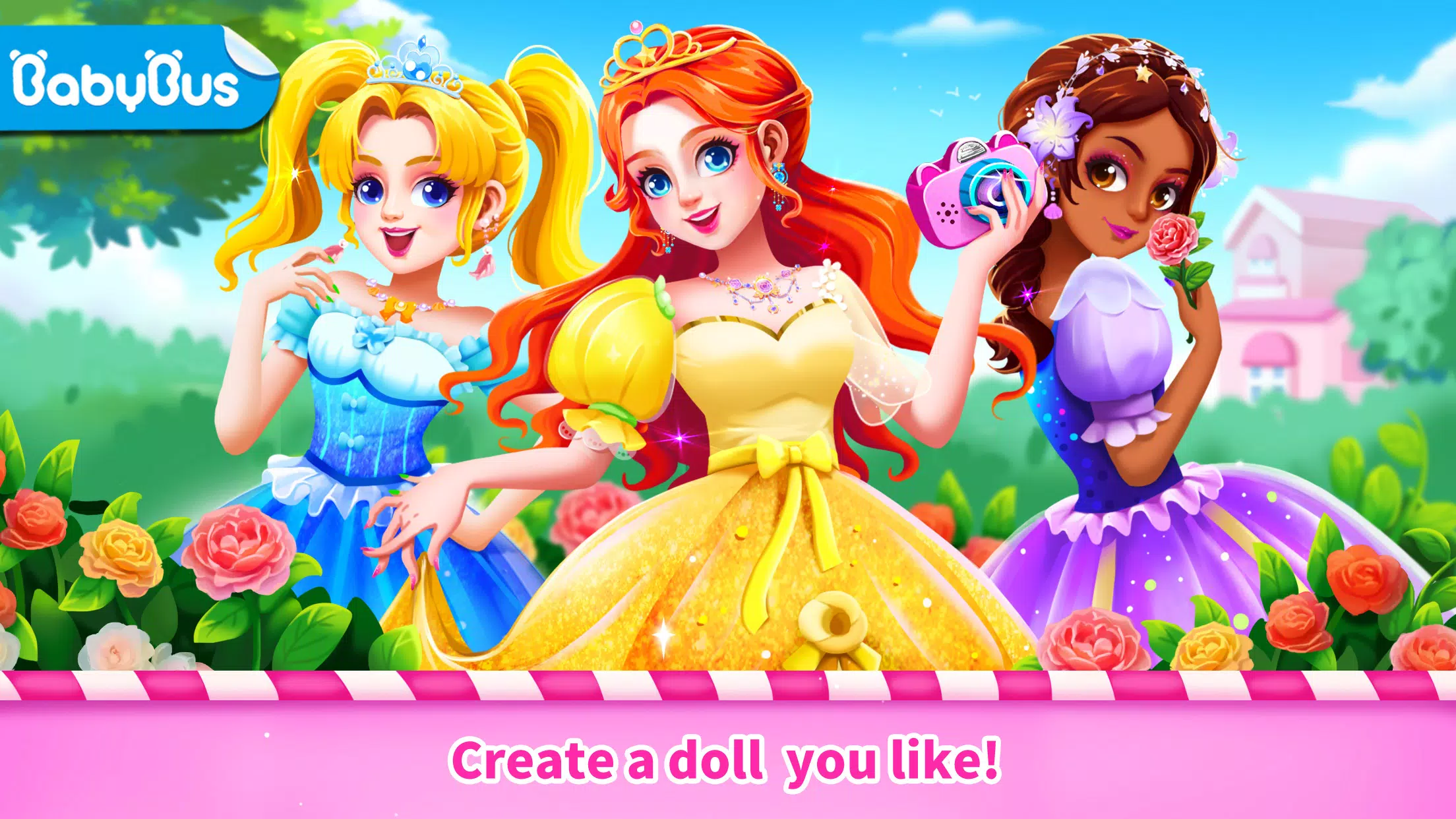 Little Panda: Doll Dress up Screenshot 0