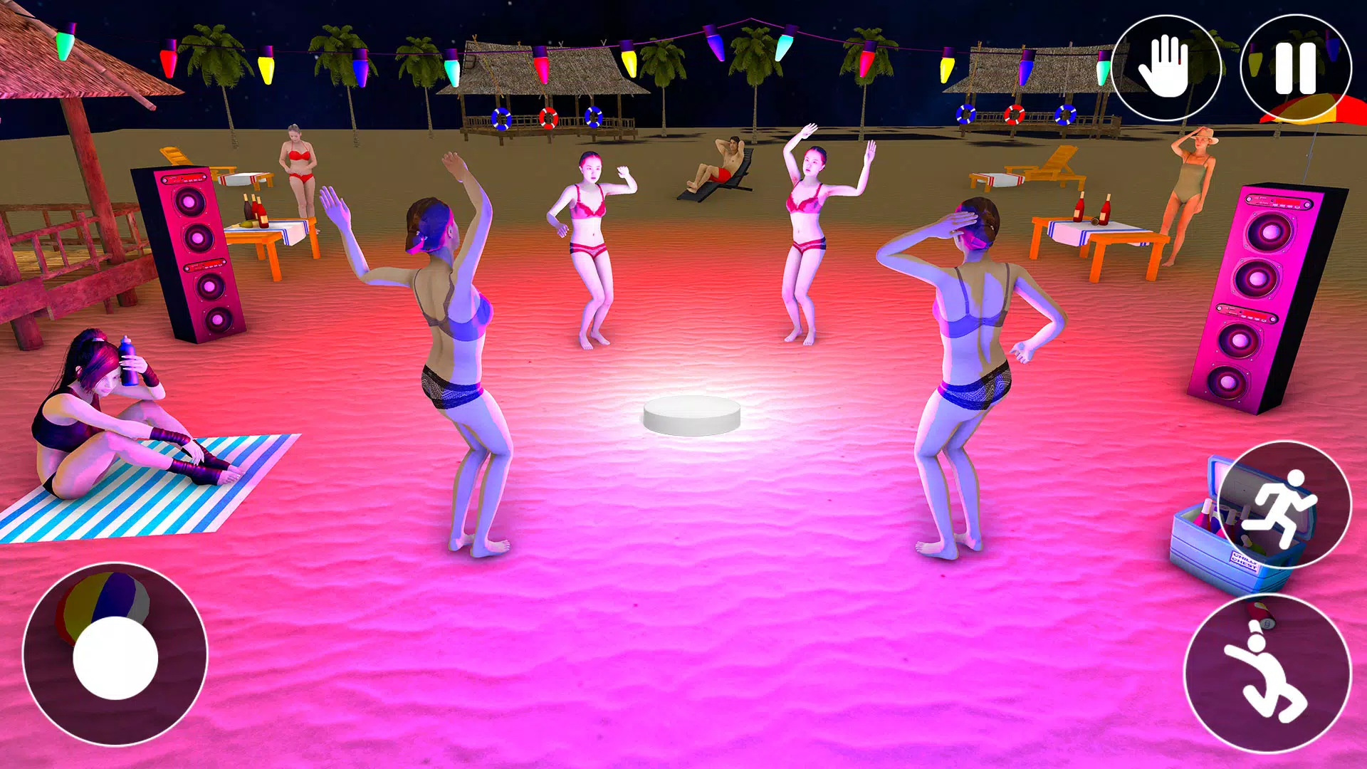 Grand Beach Club Simulator 3D Tangkapan skrin 2