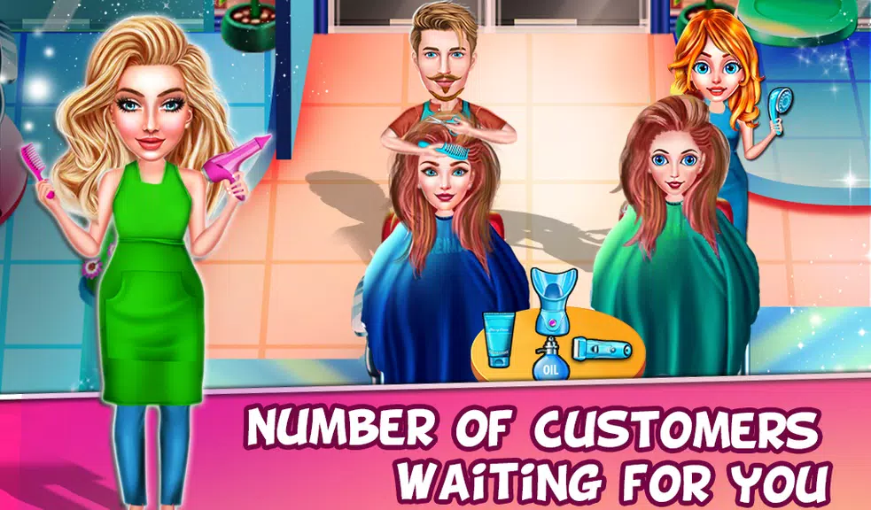 Barber Shop - Simulator Games স্ক্রিনশট 0