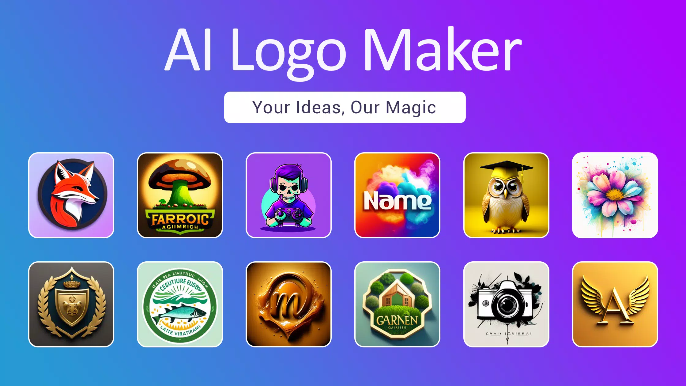 Schermata Logo maker AI Logo generator 0