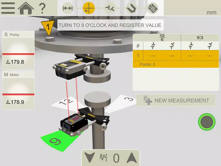 Easy-Laser XT Alignment Schermafbeelding 3