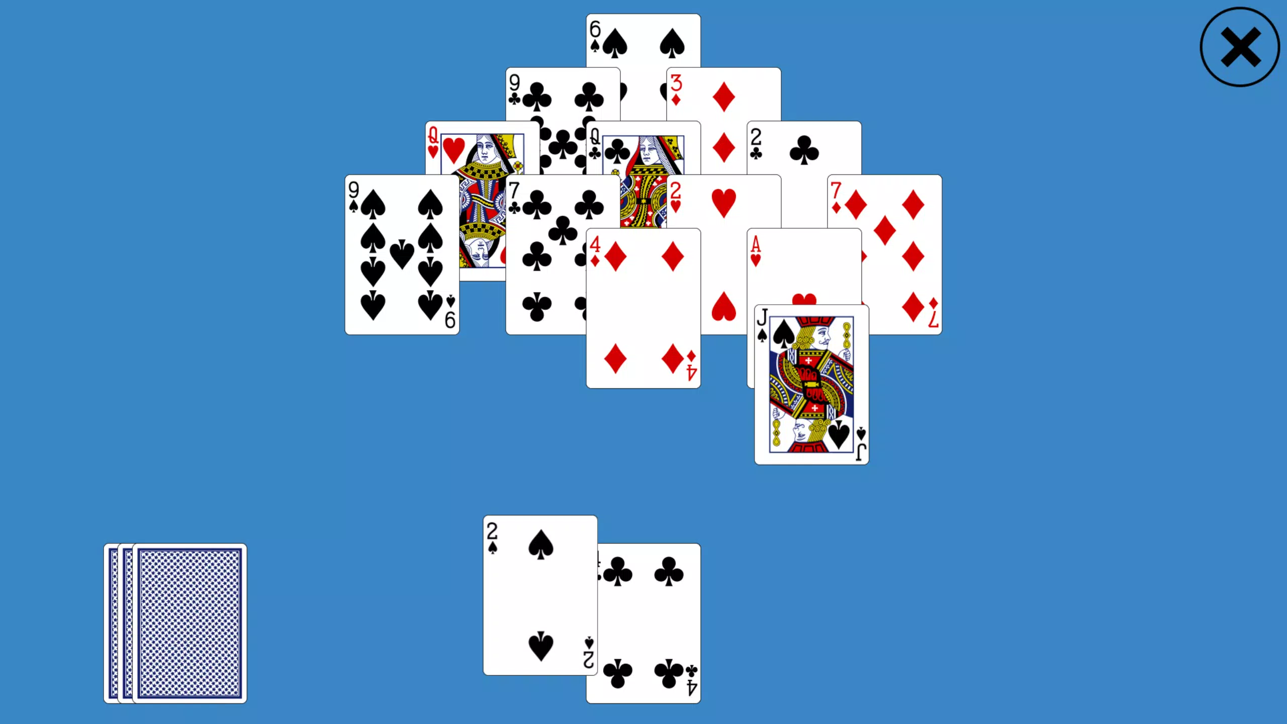 Schermata Classic Pyramid Solitaire 2