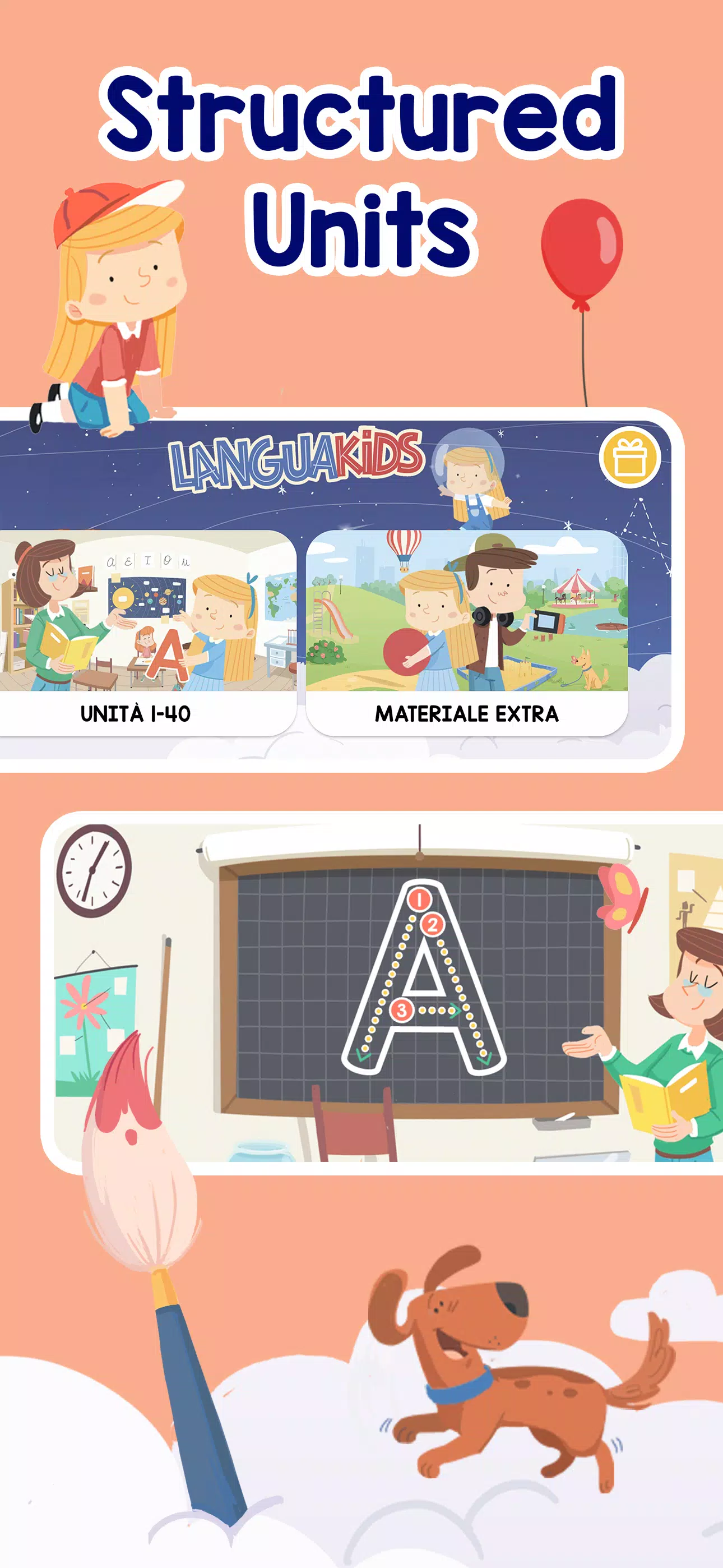 LANGUAKIDS: Italian for kids スクリーンショット 2