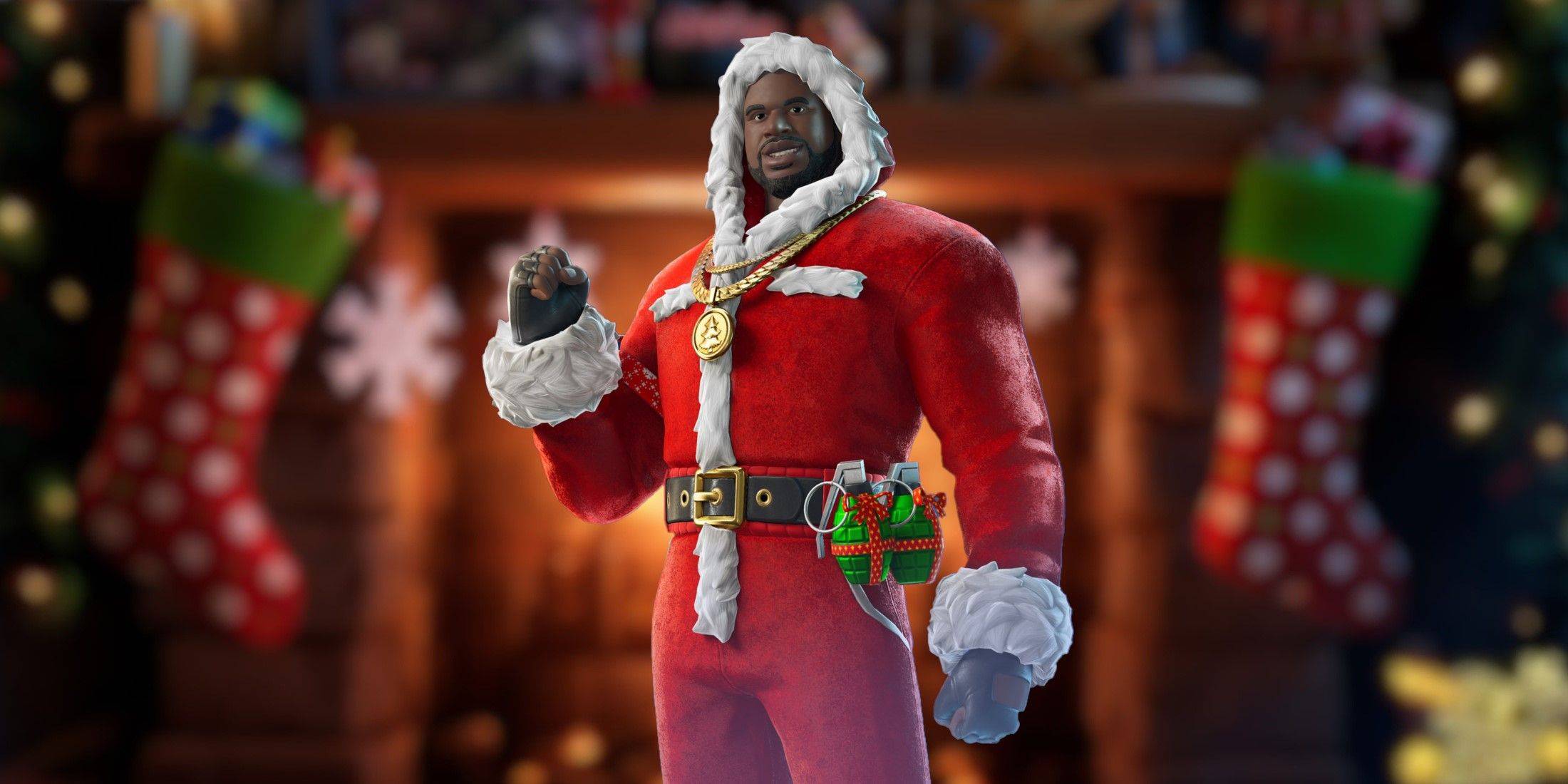 Fortnite: Cómo conseguir la piel de Santa Shaq