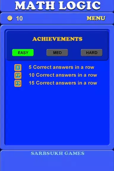 Math Logic Screenshot 2