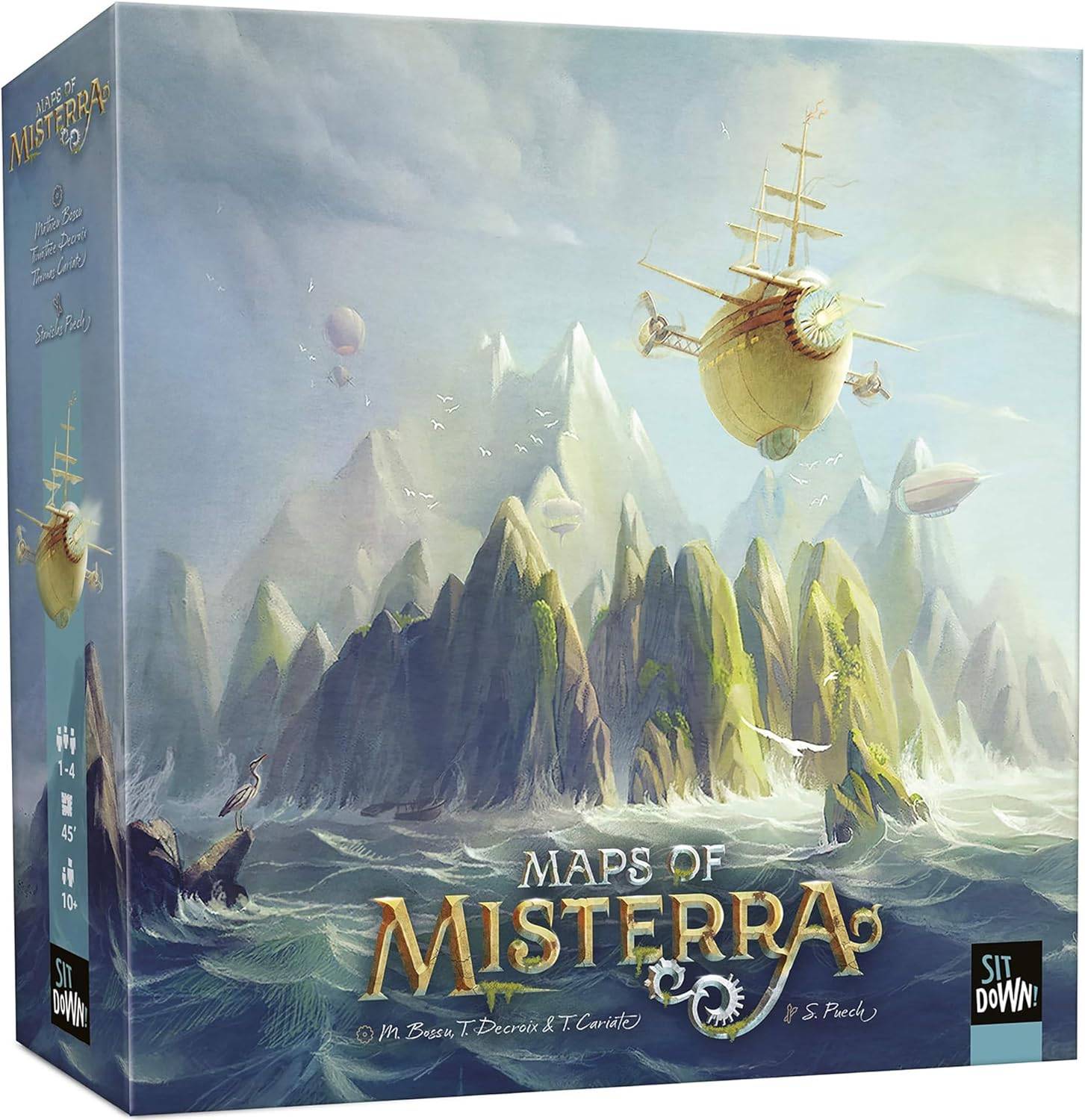 Amazon Is Having a Board Game Sale on Maps of Misterra for $12.99