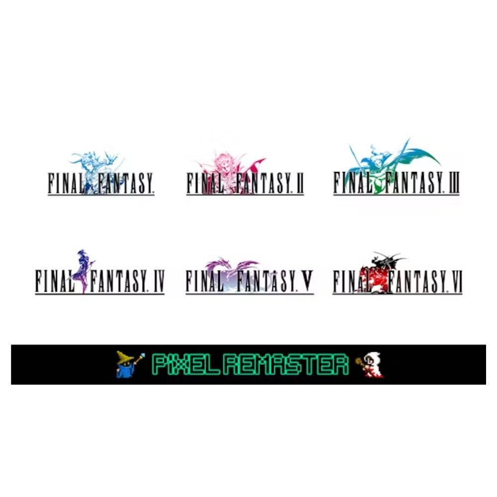 Final Fantasy I - VI Pacote Remaster de Pixel