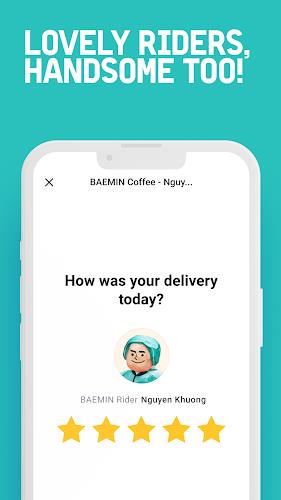 BAEMIN - Food delivery app ဖန်သားပြင်ဓာတ်ပုံ 1