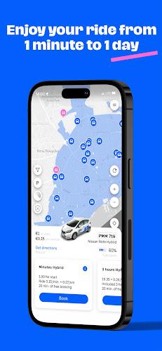 RideNow - carsharing ဖန်သားပြင်ဓာတ်ပုံ 0