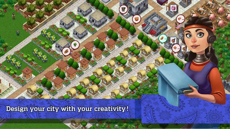 Townscapes: Farm&City Building ภาพหน้าจอ 0