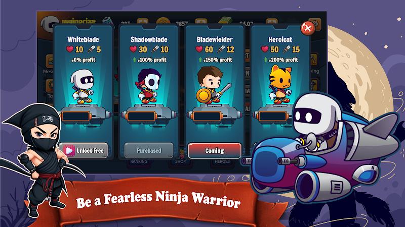 Schermata Ninja Boss Hunter - Earn Money 0