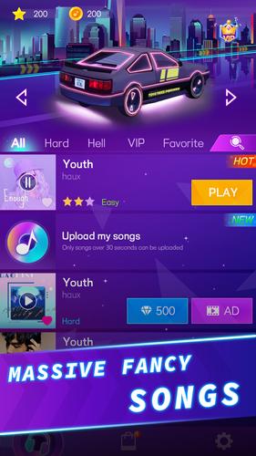 Magic Beat Racing music game Скриншот 3